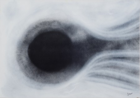 9)  Cell - acrylic on canvas - size 70x100 cm 